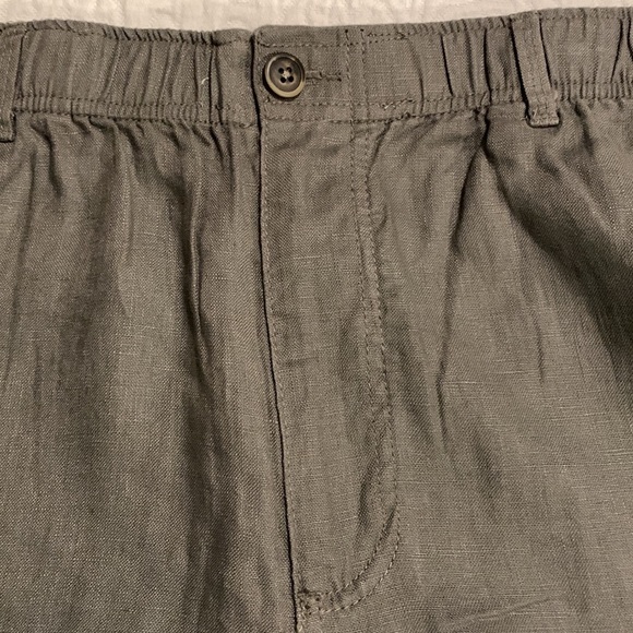 28 Palms Relaxed Women Linen Pants - Picture 3 of 14